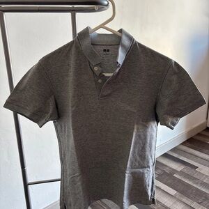 Uniqlo Dark Gray Polo Shirt